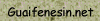 Guaifenesin.net